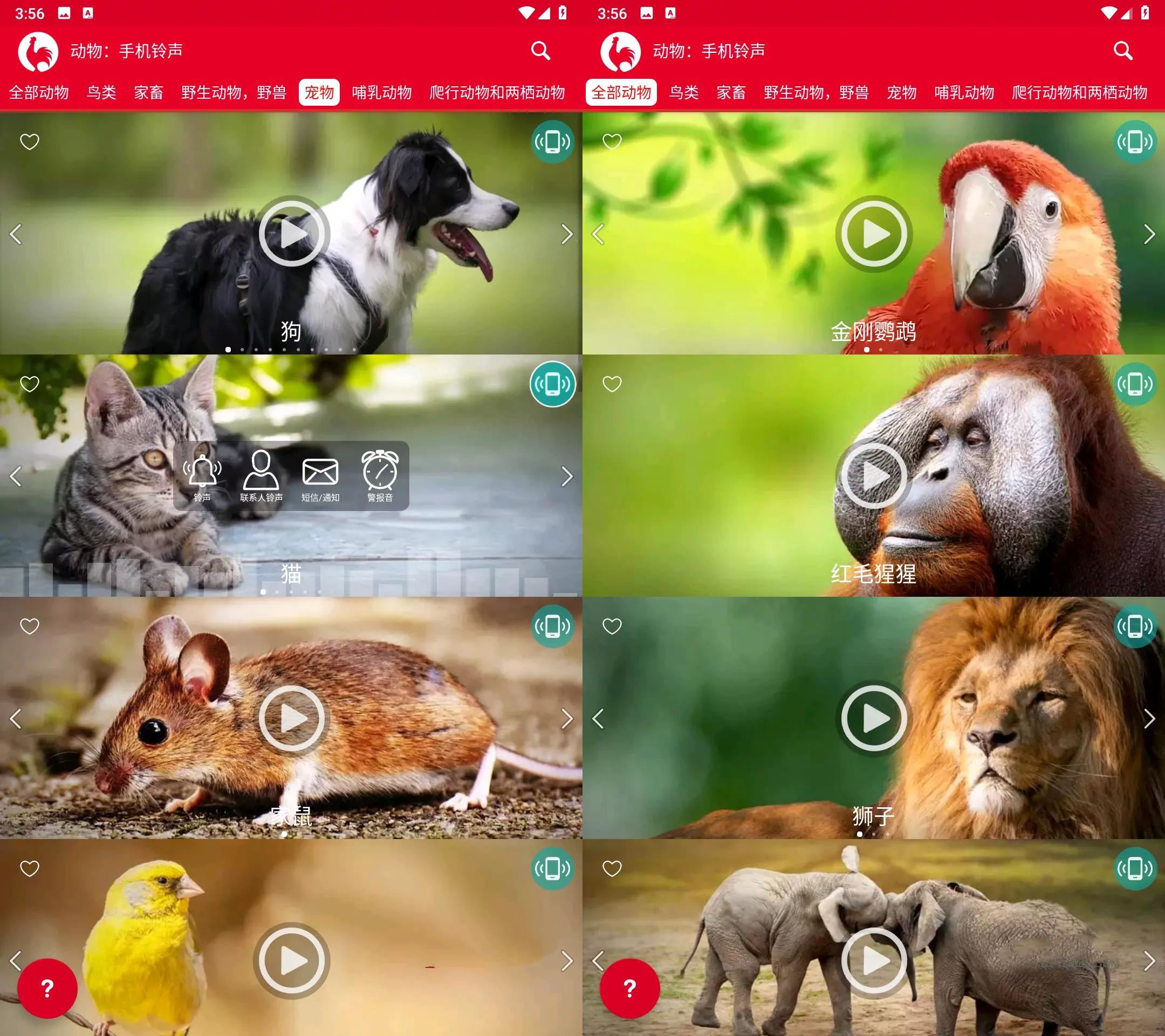 动物手机铃声v18.0高级版/享受大自然-E965资源网