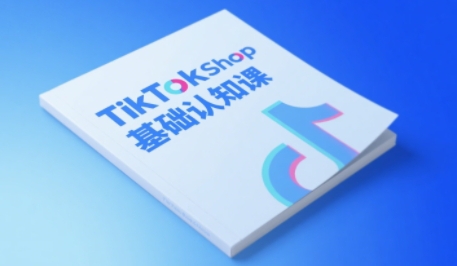 TikTok小店基础认知课0到1掌握电商运营认知