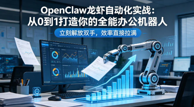 OpenClaw龙虾自动化实战：从0到1打造全能机器人